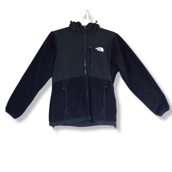 WOMEN’S THE NORTH FACE POLARTEC Denali FULL ZIP BLACK FLEECE JACKET SIZE SMALL. - Picture 1 of 8